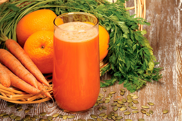 Avantages du jus de carotte en combinaison avec d'autres jus
