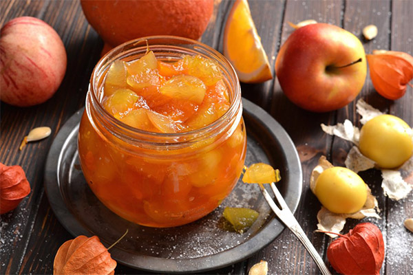 Confiture de physalis à la pomme et à la poire