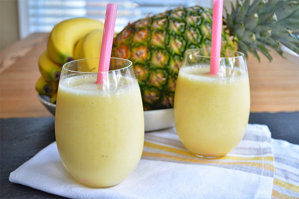 Cocktails alcoolisés au jus d'ananas