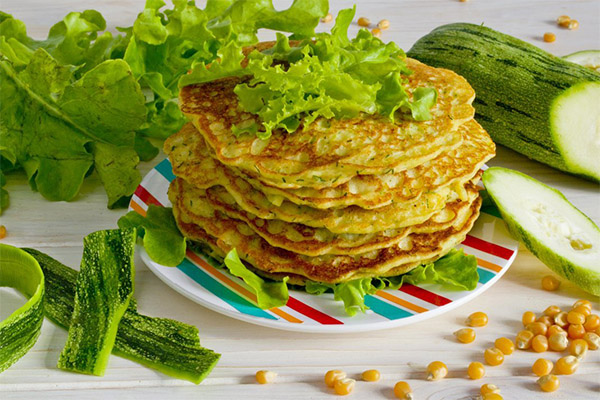 Zucchini-Blini