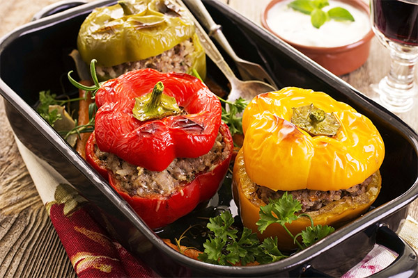 Gefüllte Paprika