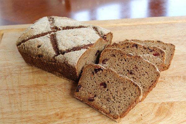 Brot aus Amaranthmehl