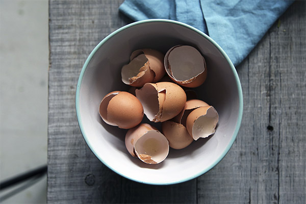 La coquille d'œuf en cosmétologie