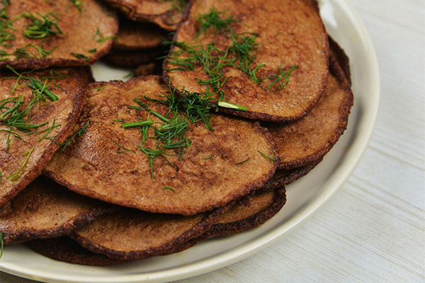 Pancakes de foie de bœuf