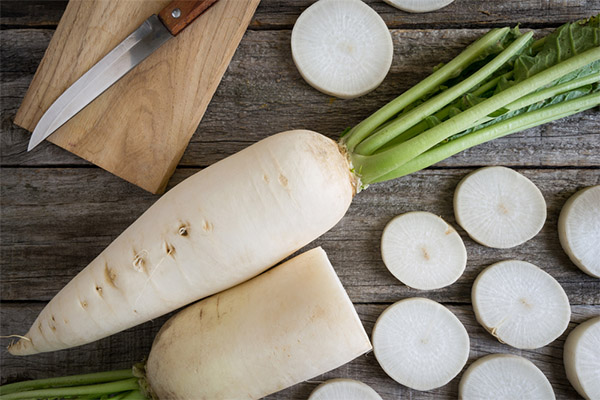 Bienfaits du daikon pour les femmes