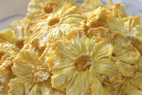Getrocknete Ananas