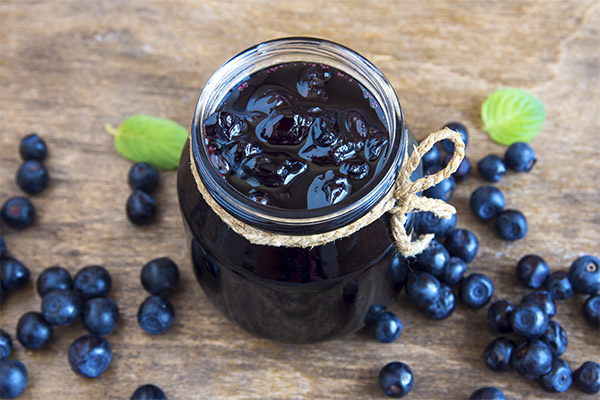 Confiture de myrtilles
