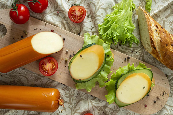 Sandwichs au fromage fumé