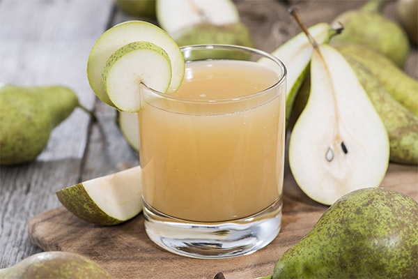 Le jus de poire en médecine