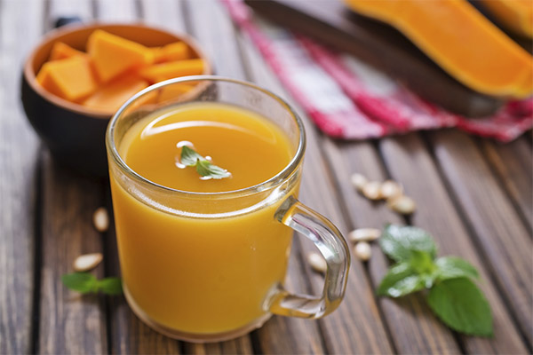 Wie man Kürbissaft richtig trinkt