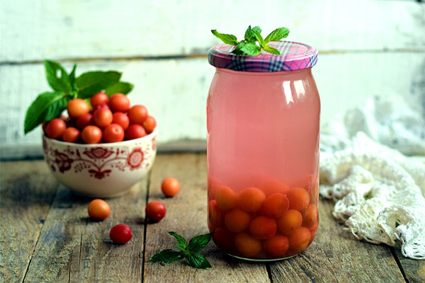 Compote de prune-cerise
