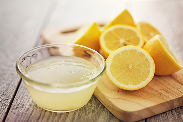 Zitronensaft in der Kosmetik