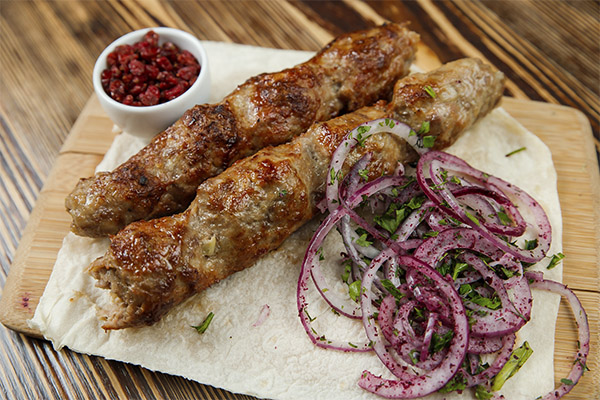 Lulia-kebab d'agneau