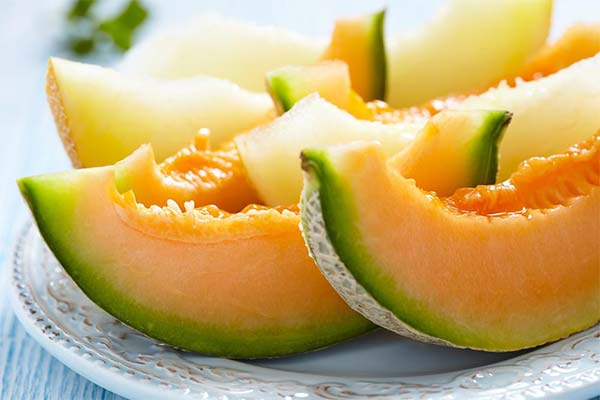 Menu du régime au melon