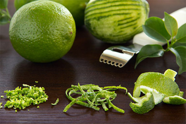Nutzen der Limettenschale