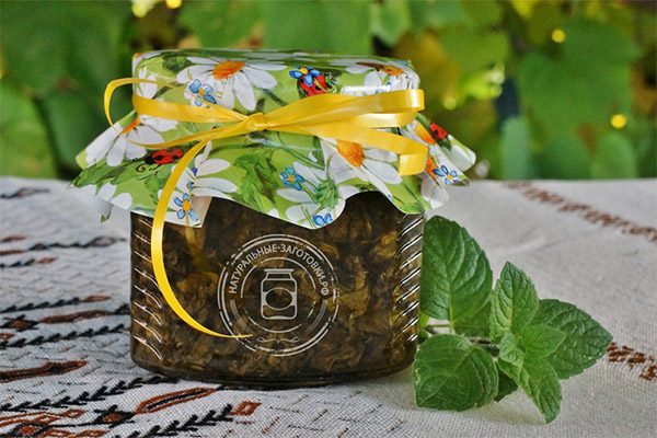 Recette de confiture de menthe aux poires