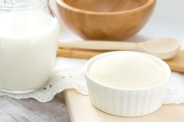 Le lait en poudre en médecine