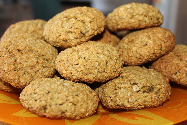 Biscuit à l'avoine sans farine ni sucre