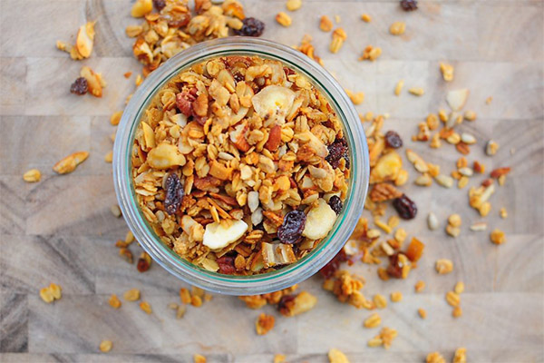 Verwendung von Müsli in der Kosmetik