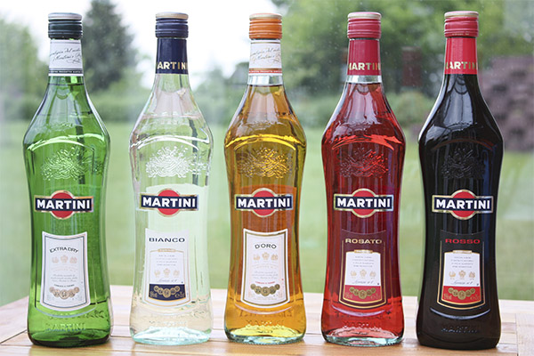 Variétés du Martini