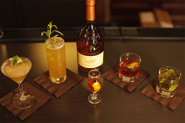 Cocktails mit Cognac