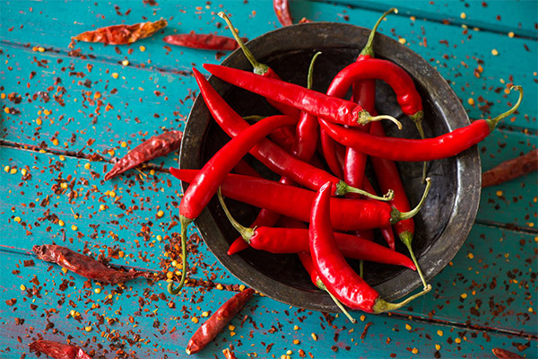 Le piment rouge fort en cosmétologie