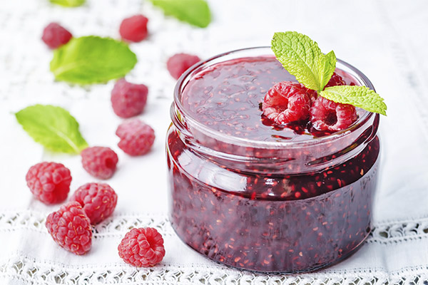 Bienfaits et inconvénients de la confiture de framboises
