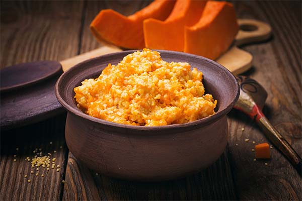 Bouillie de millet à la citrouille
