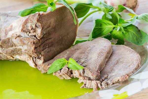 Zubereitung von Schweinezunge im Ofen