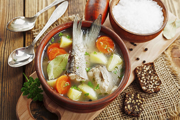 Karauschen-Fischsuppe