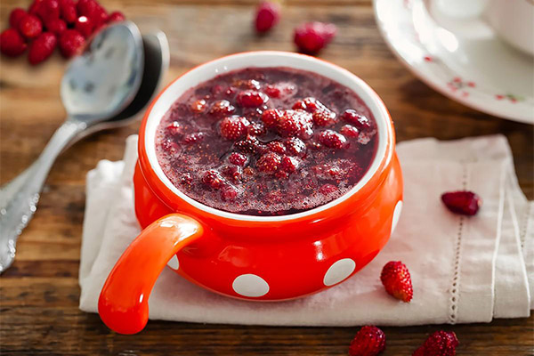 Confiture de fraises des bois