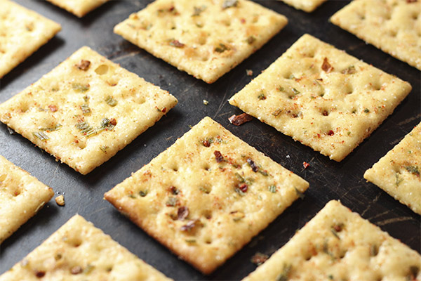 Comment préparer des crackers
