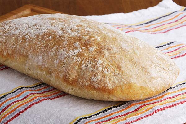 Herstellungsschritte von Ciabatta in industriellem Maßstab