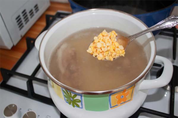 Comment savoir si les pois ou la viande sont cuits dans la soupe
