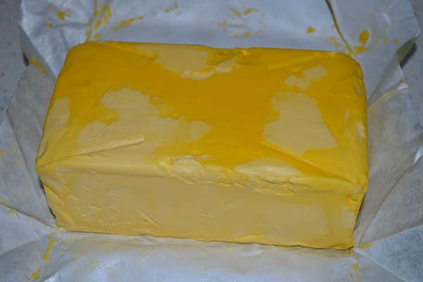 Anzeichen für verdorbene Butter