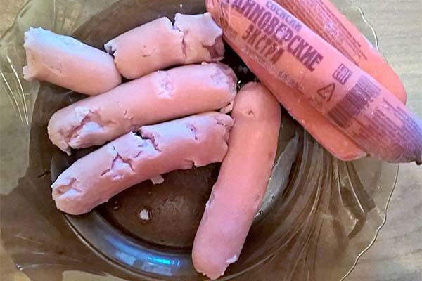 Signes de saucisses et saucissons avariés