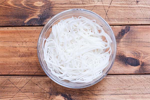 Les nouilles de riz en médecine