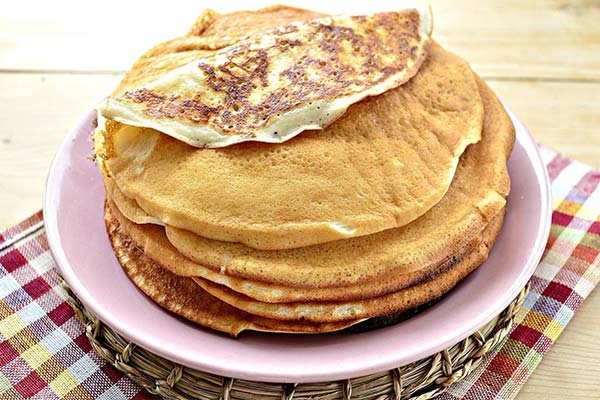 Crêpes au kéfir