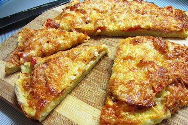 Pizza aux pommes de terre