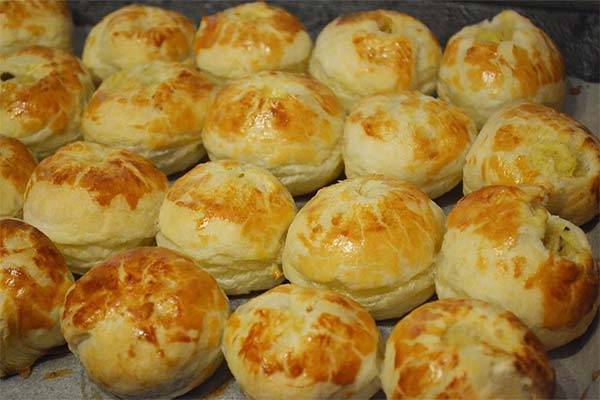 Feuilletés de pommes de terre