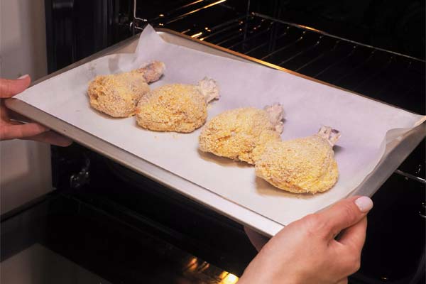 Pilons de poulet panés