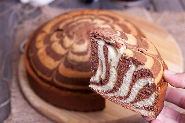 Gâteau Zèbre au kéfir