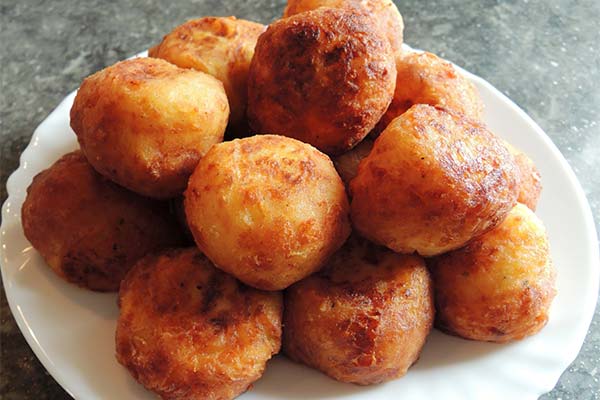 Beignets de purée de pommes de terre