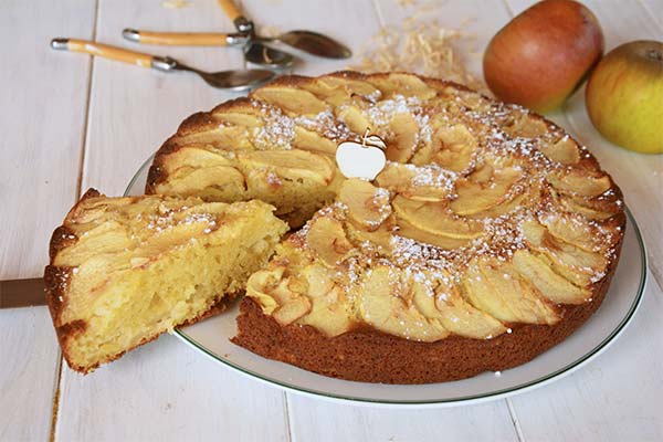 Charlotte aux pommes au kéfir