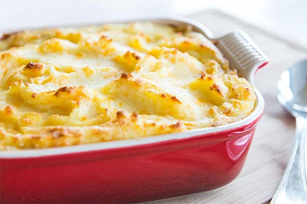 Gratin de purée de pommes de terre