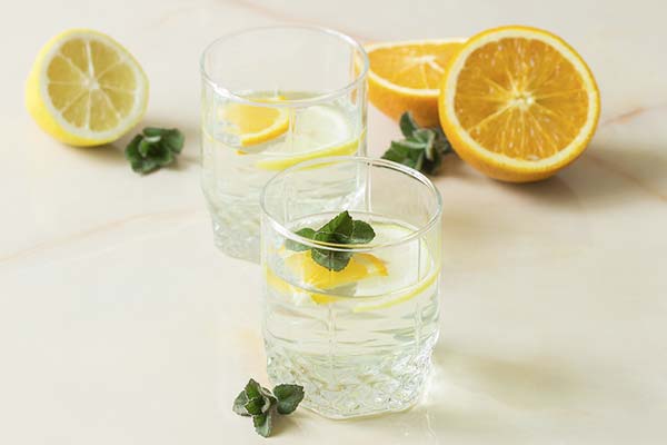 Jus de bouleau à l'orange