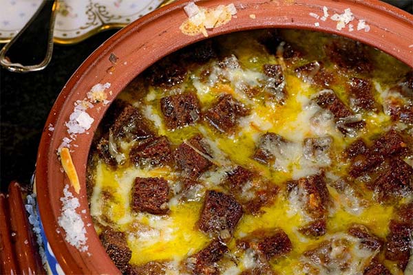 Chowder aux croûtons