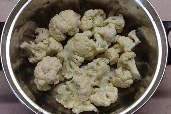 Comment faire bouillir du chou-fleur