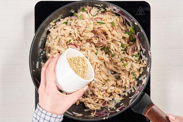 Pad Thai mit Hähnchen