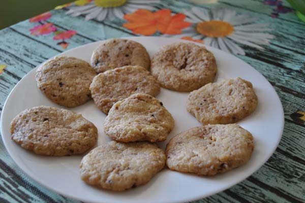 Biscuits à base de porridge d'avoine d'hier